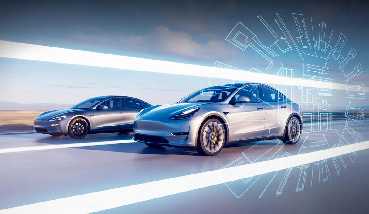 Améliorations de suspension pour Tesla Model Y et Model 3 en 2025
