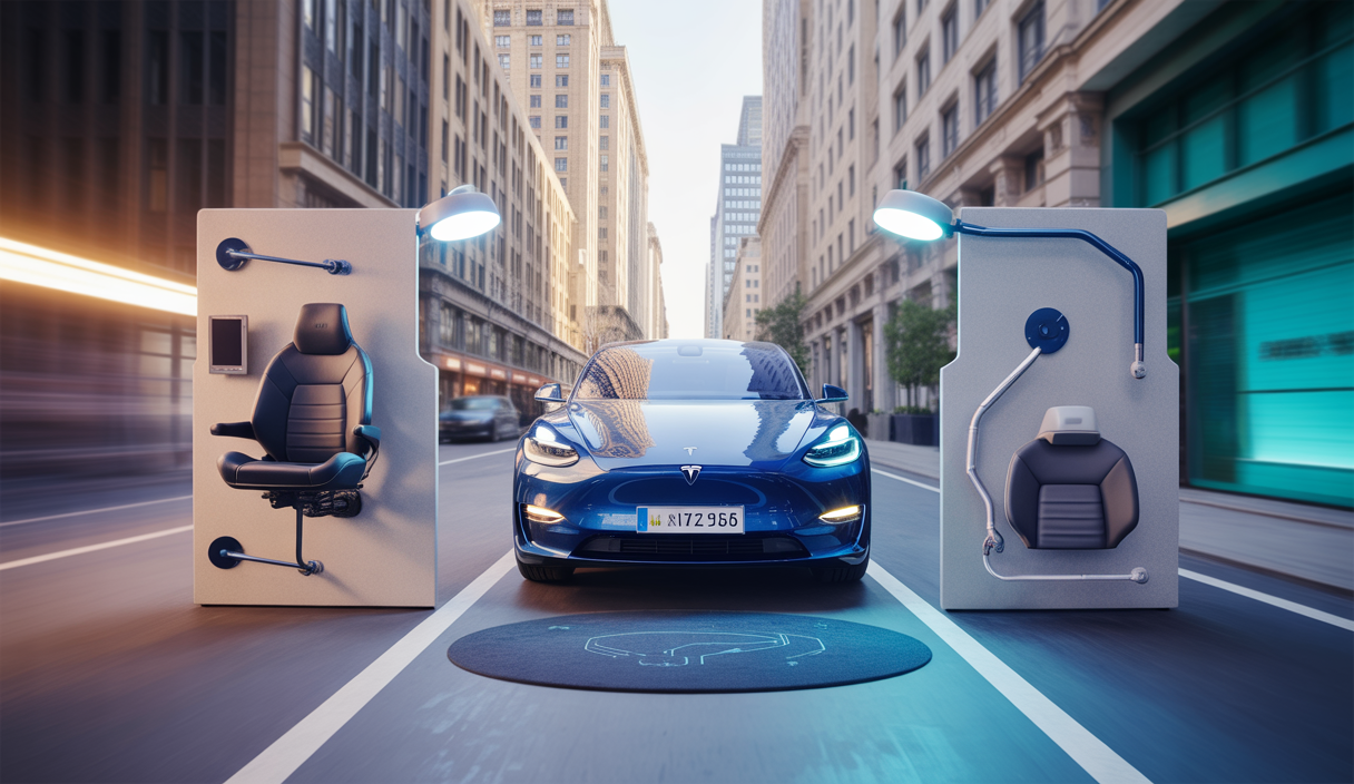 Accessoires pour personnaliser et sécuriser une Tesla Model Y