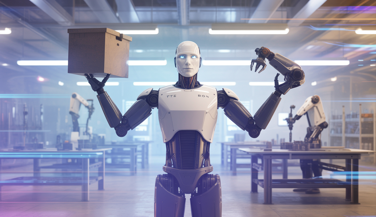 Image du Tesla Bot Optimus Gen 3, symbolisant la révolution de la robotique moderne.