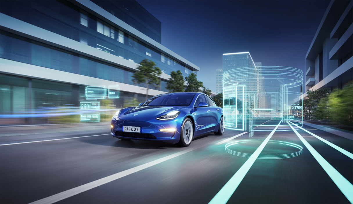 Tesla FSD mise à jour avec améliorations de conduite urbaine