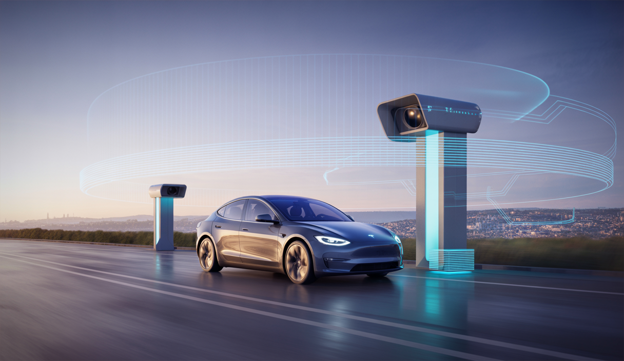 Tesla Sentry Mode et Dashcam avec intégration des caméras B-Pillar