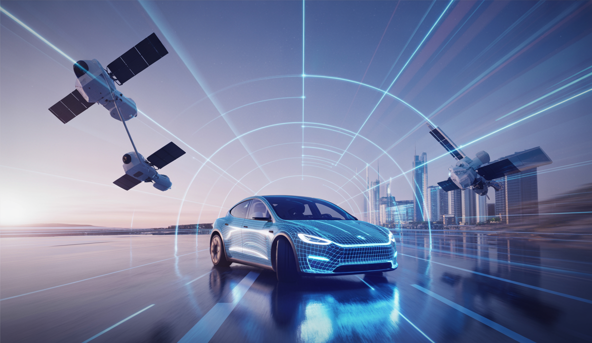 Représentation visuelle des innovations Tesla et SpaceX en 2025