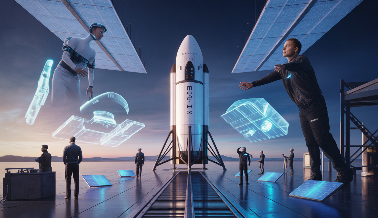 SpaceX en tant que leader du secteur spatial