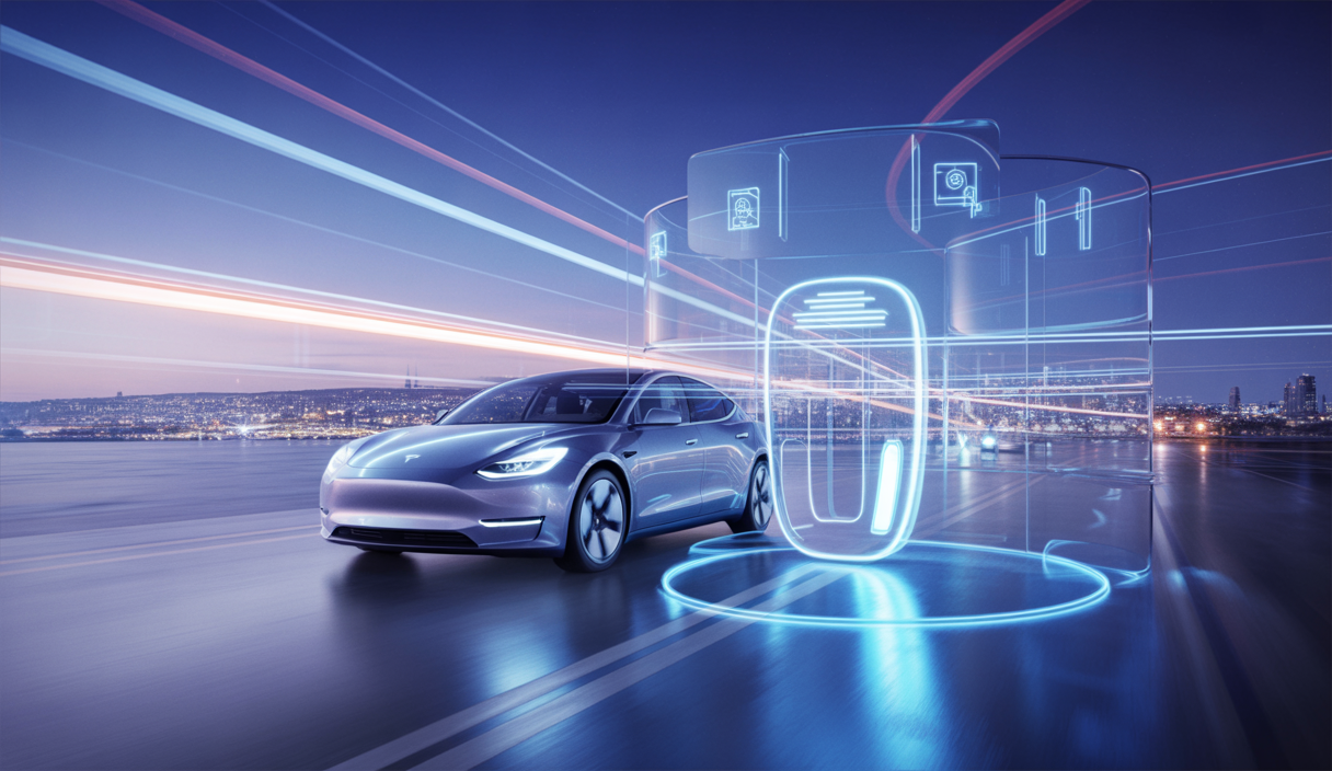 Tesla révolutionne l'industrie automobile avec des innovations technologiques.