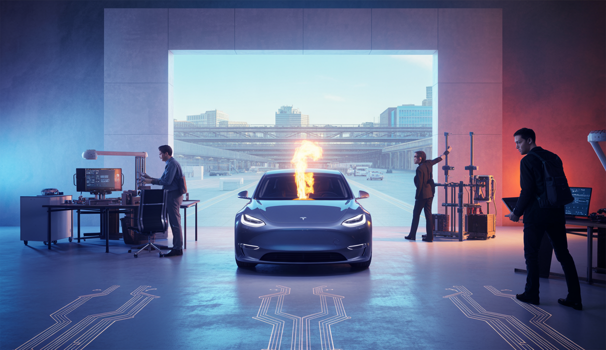 Tesla en tête de l'innovation automobile