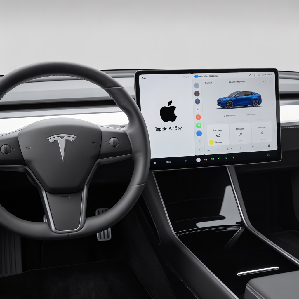 Tesla intègre Apple CarPlay novembre 2025 : stratégie client