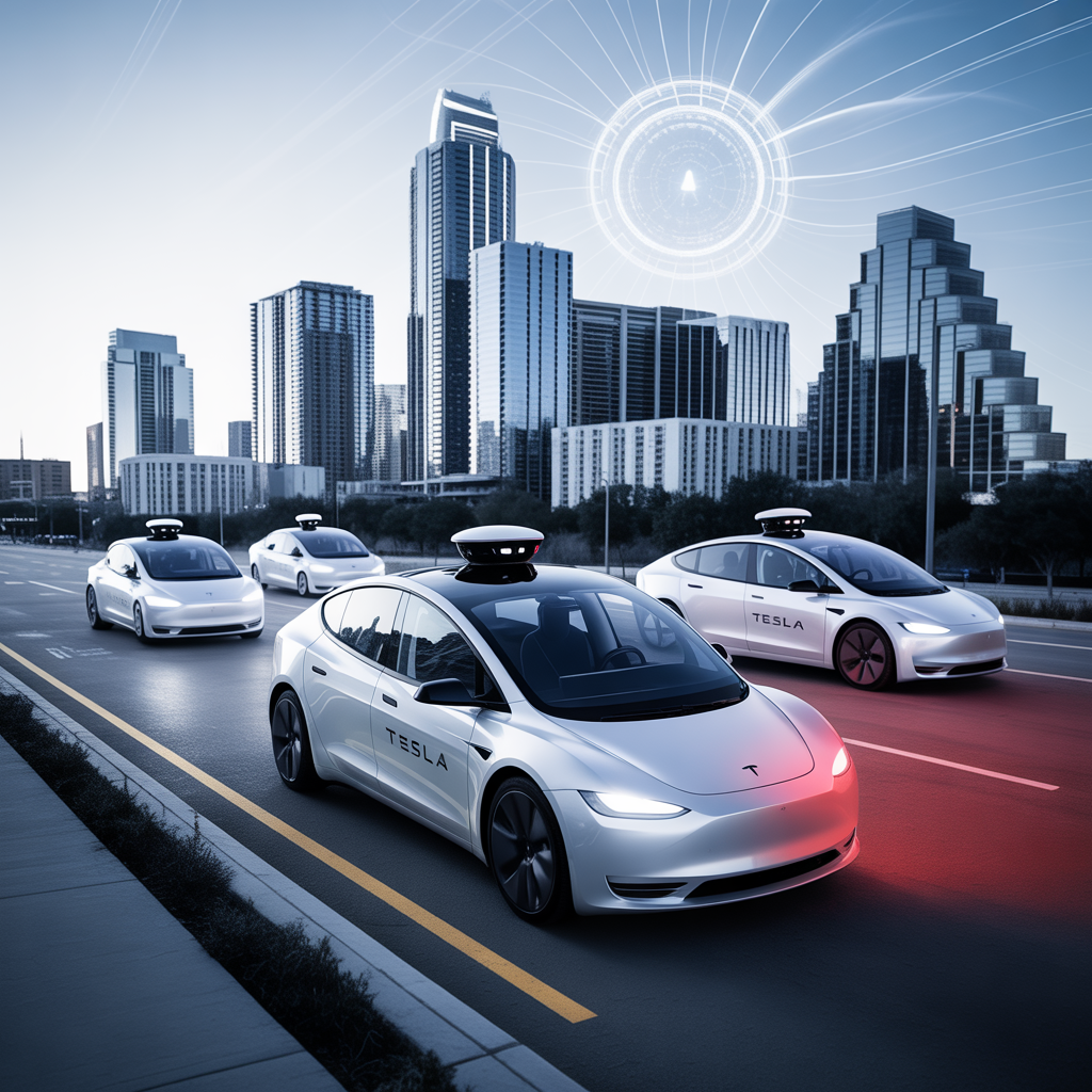 Tesla pivot IA robotaxis Austin 2025 : stratégie transformée