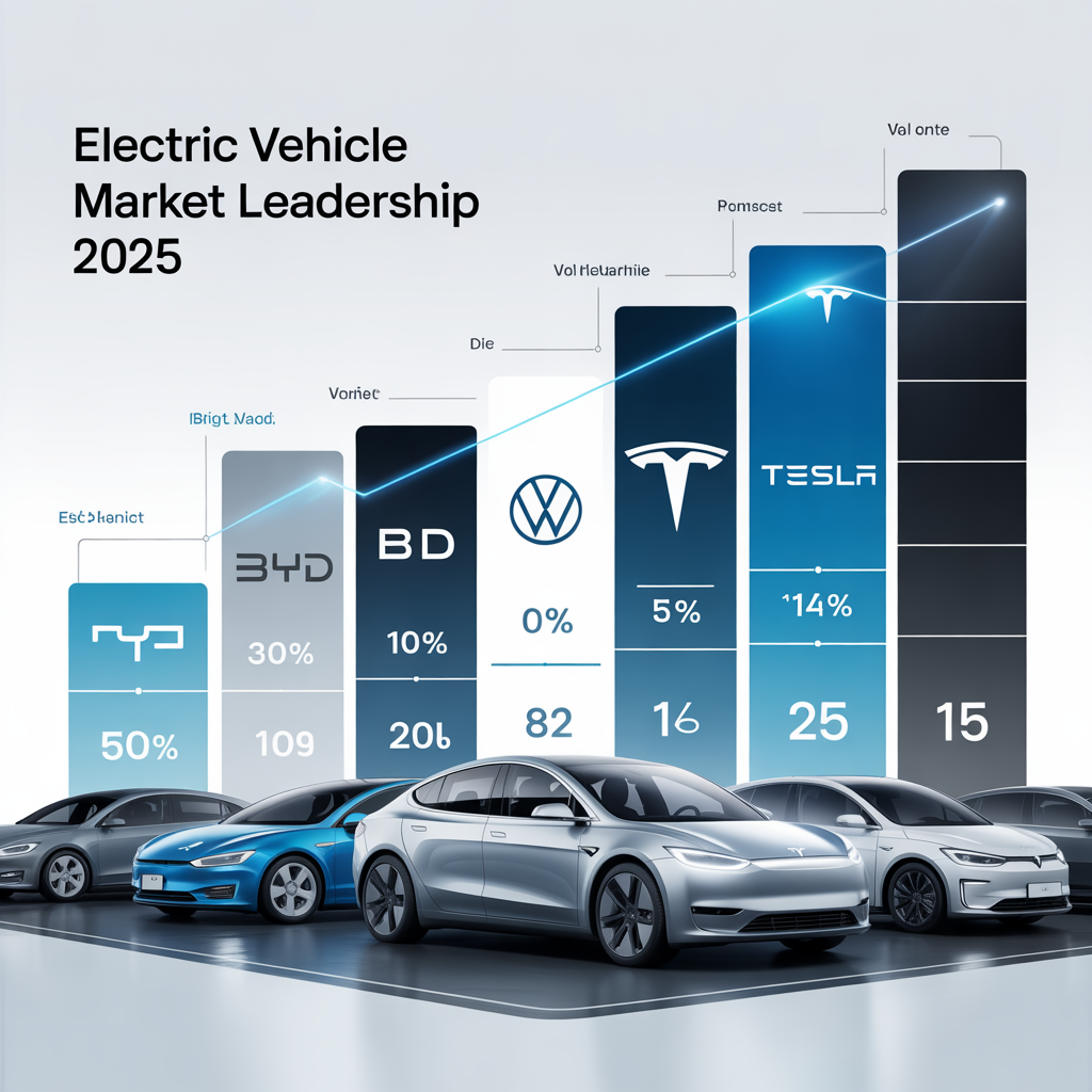 Tesla 2025 : Leader Électrique Face à une Concurrence Féroce