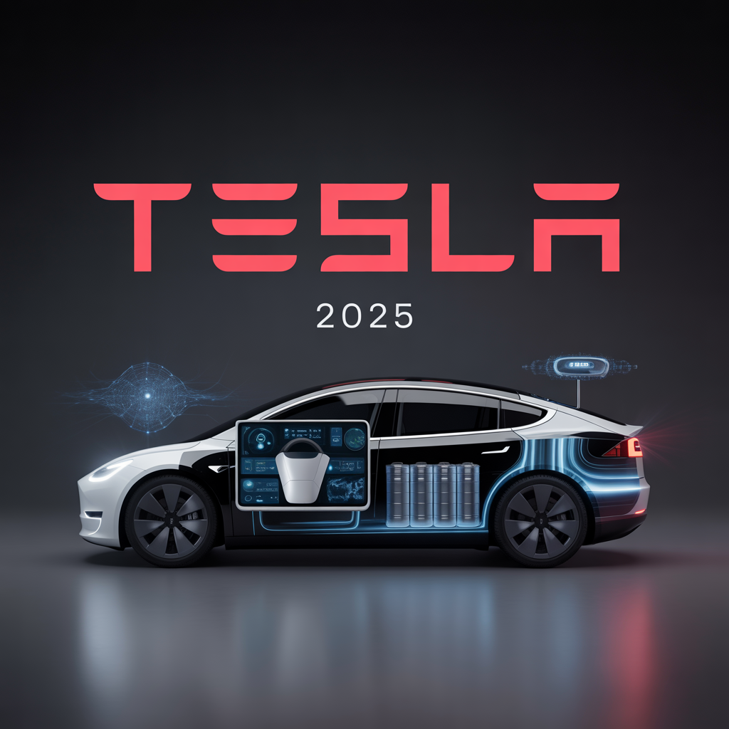 Tesla Innovations 2025 : IA, Batteries et Technologies Auto
